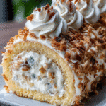 Roulé Neige à la Noix de Coco