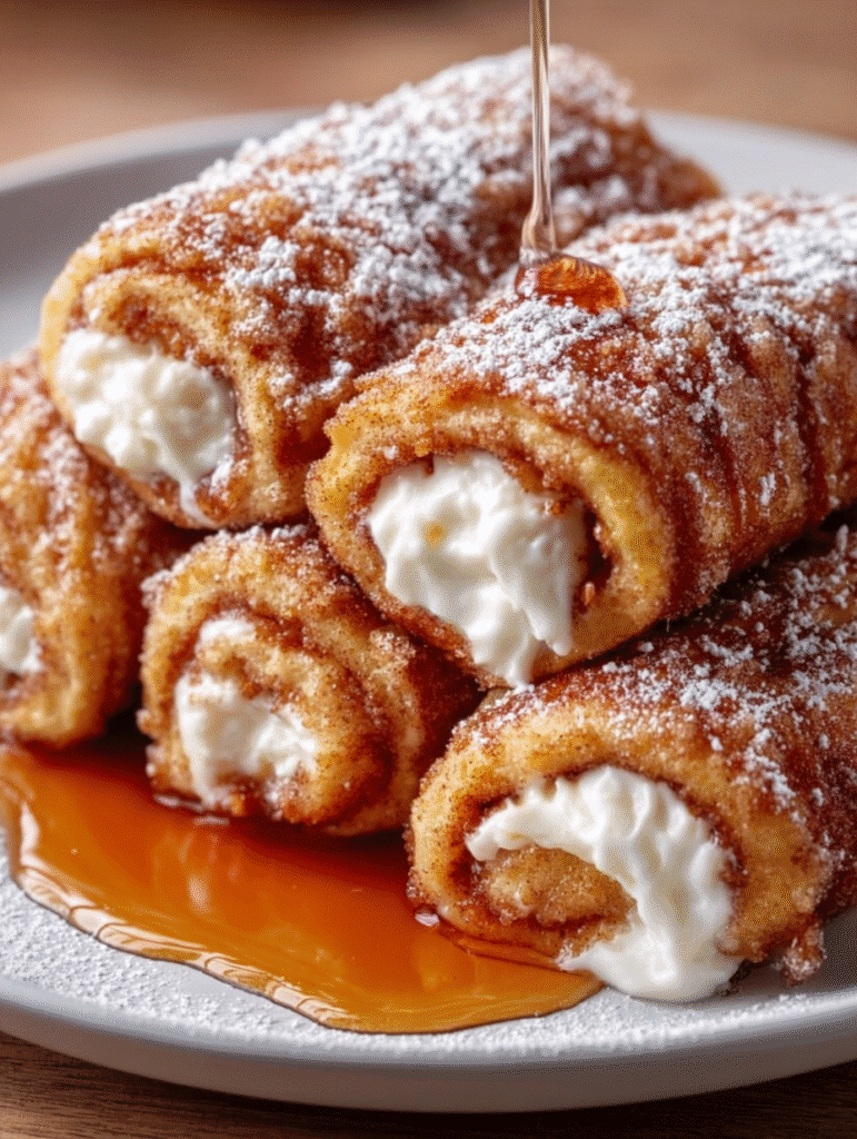 Roulés Pain Perdu façon Brioche à la Cannelle