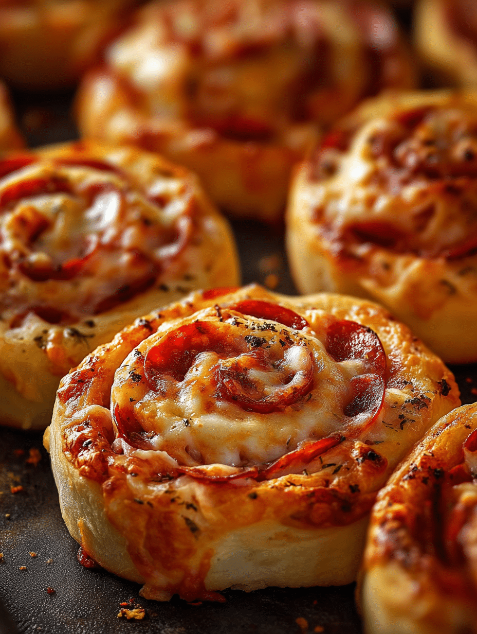 Roulés Pizza Fromage et Pepperoni : un délice à tester ! 2 Roulés Pizza Fromage et Pepperoni