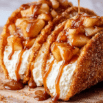 Tacos Cheesecake aux Pommes