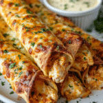 Taquitos de Poulet au Fromage Croustillants au Four : découvrez la recette irrésistible à tester ! 3 Taquitos de Poulet au Fromage Croustillants au Four