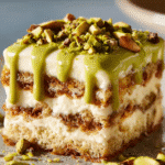 Tiramisu Crémeux à la Pistache