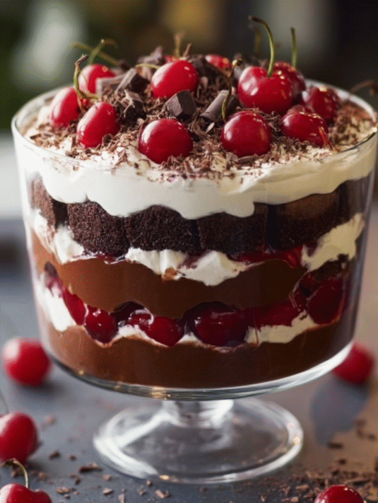 Trifle Forêt-Noire Gourmande