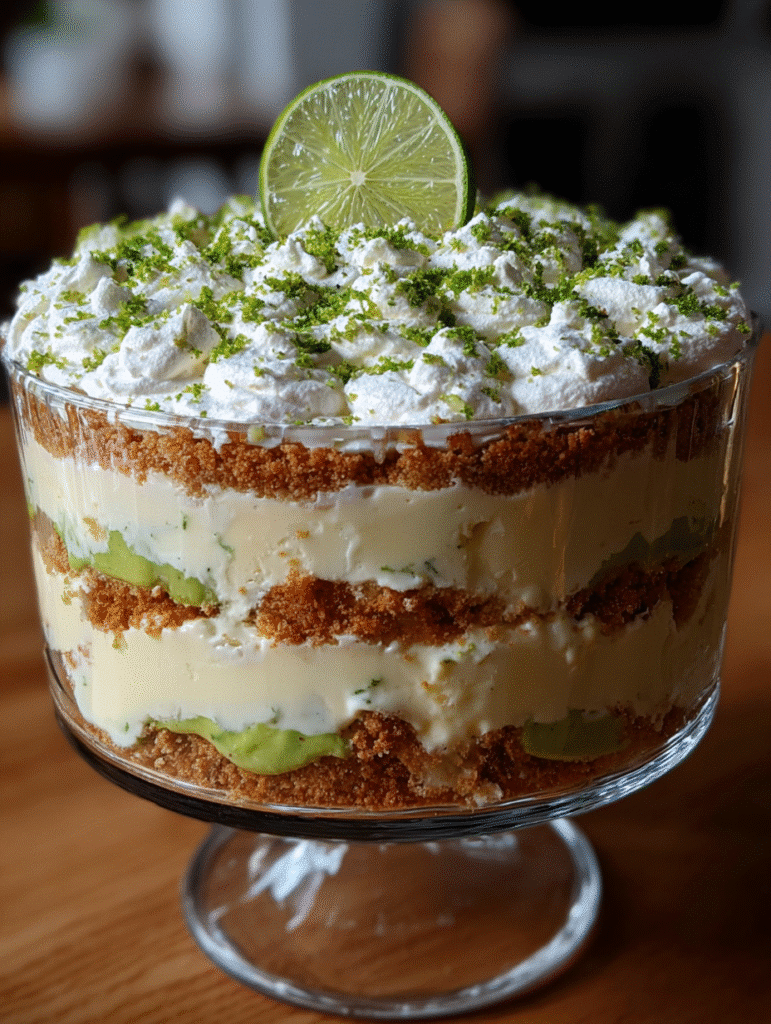 Trifle à la Tarte au Citron Vert