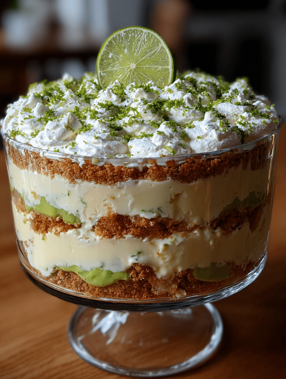Trifle à la Tarte au Citron Vert