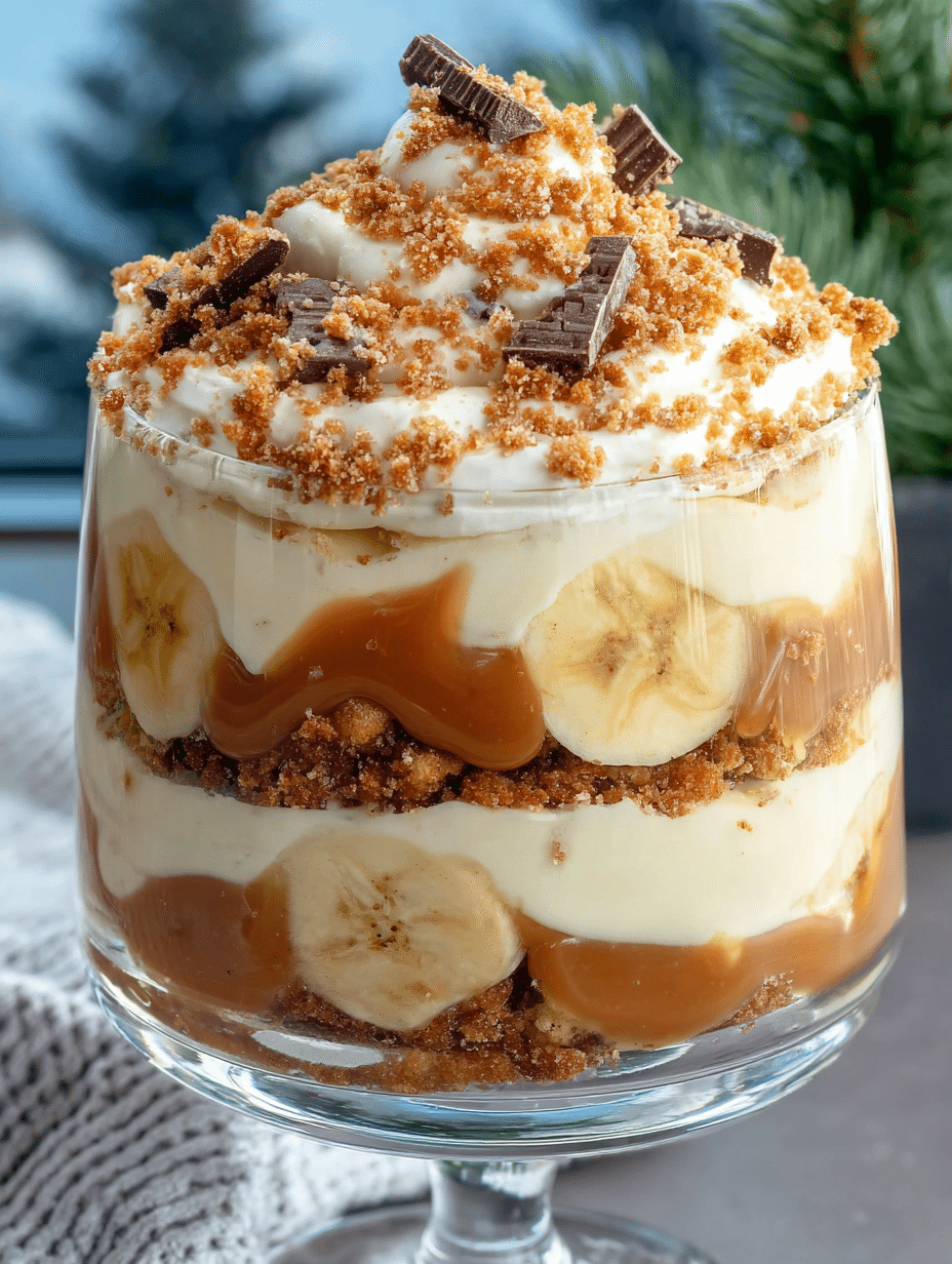 Trifles Banoffee de Rêve