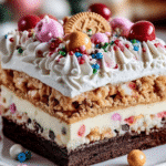 Barres de Dessert Croquantes de Noël