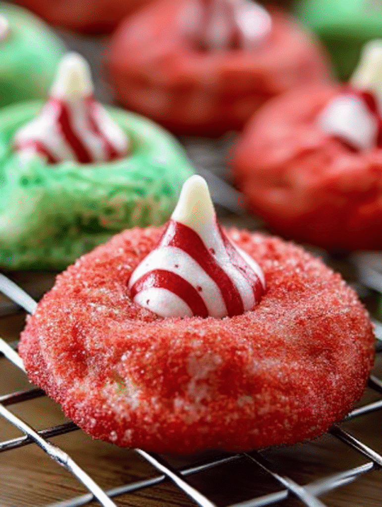 Biscuits Fleurs de Menthe Poivrée de Noël