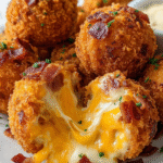 Bombes Croustillantes au Fromage, Bacon & Crème : Découvrez la recette parfaite pour surprendre vos invités ! 3 Bombes Croustillantes au Fromage, Bacon & Crème