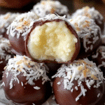 Boules Crémeuses à la Noix de Coco Sans Cuisson