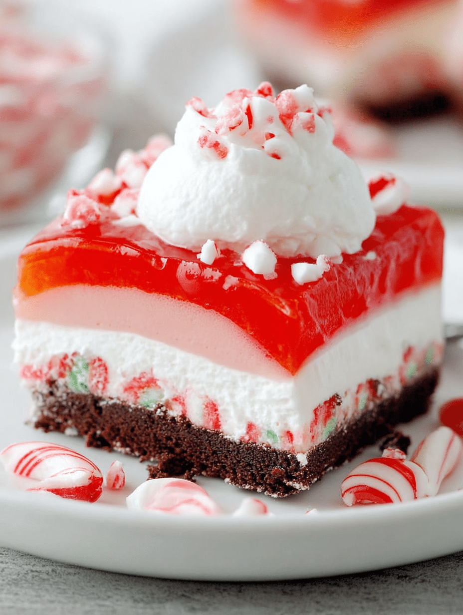 Candy Cane Lush – Dessert Festif à la Menthe Poivrée