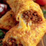 Chaussons Croustillants au Bœuf & Fromage Fondant