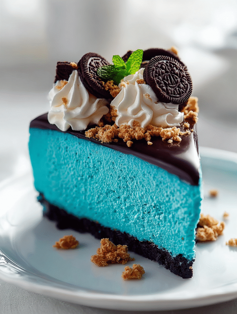 Cheesecake Bleu Velours Nuit