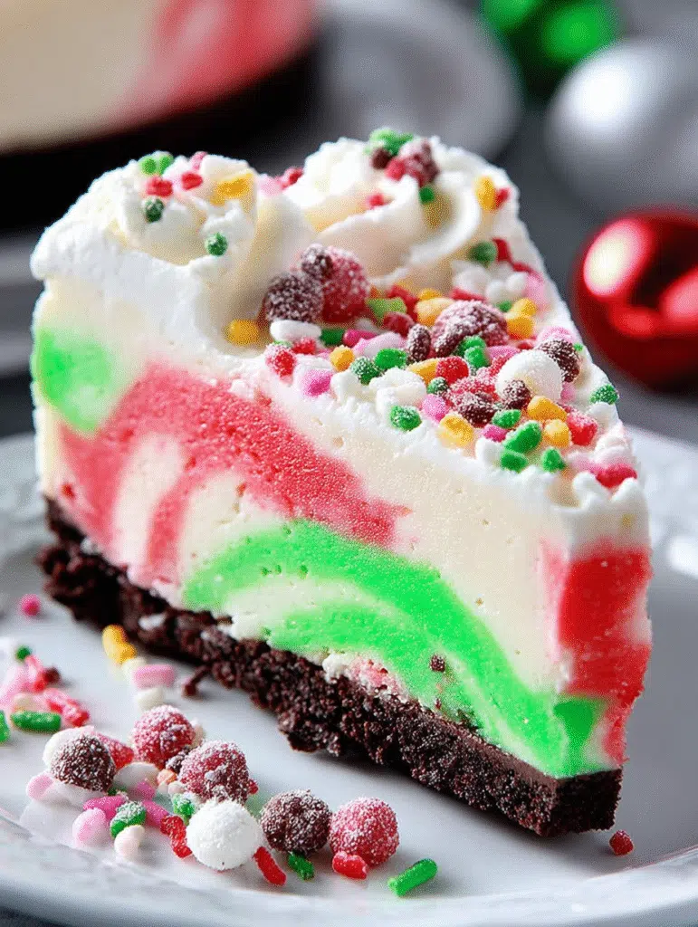 Cheesecake Tourbillon de Noël (sans cuisson) : un délice festif !