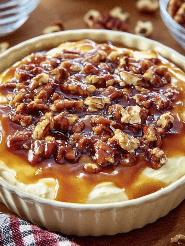 Dip Sans Cuisson Saveur Tarte aux Pacanes