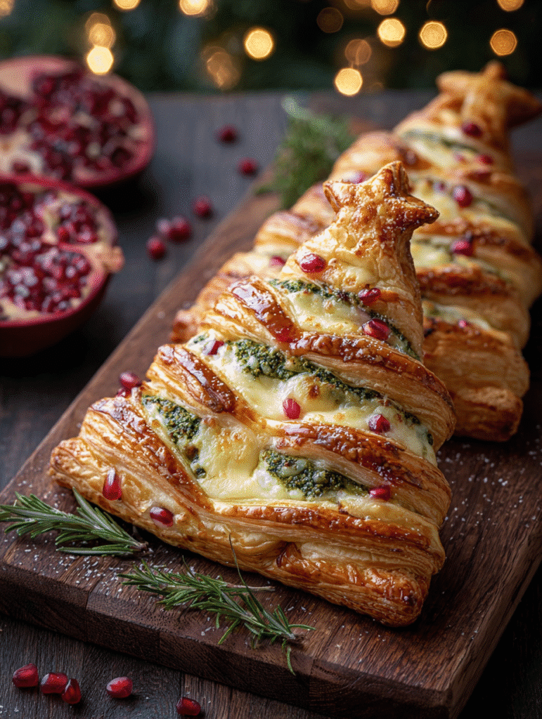 Feuilleté de Noël au Pesto