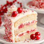 Gâteau Blanc Chocolat & Menthe Poivrée