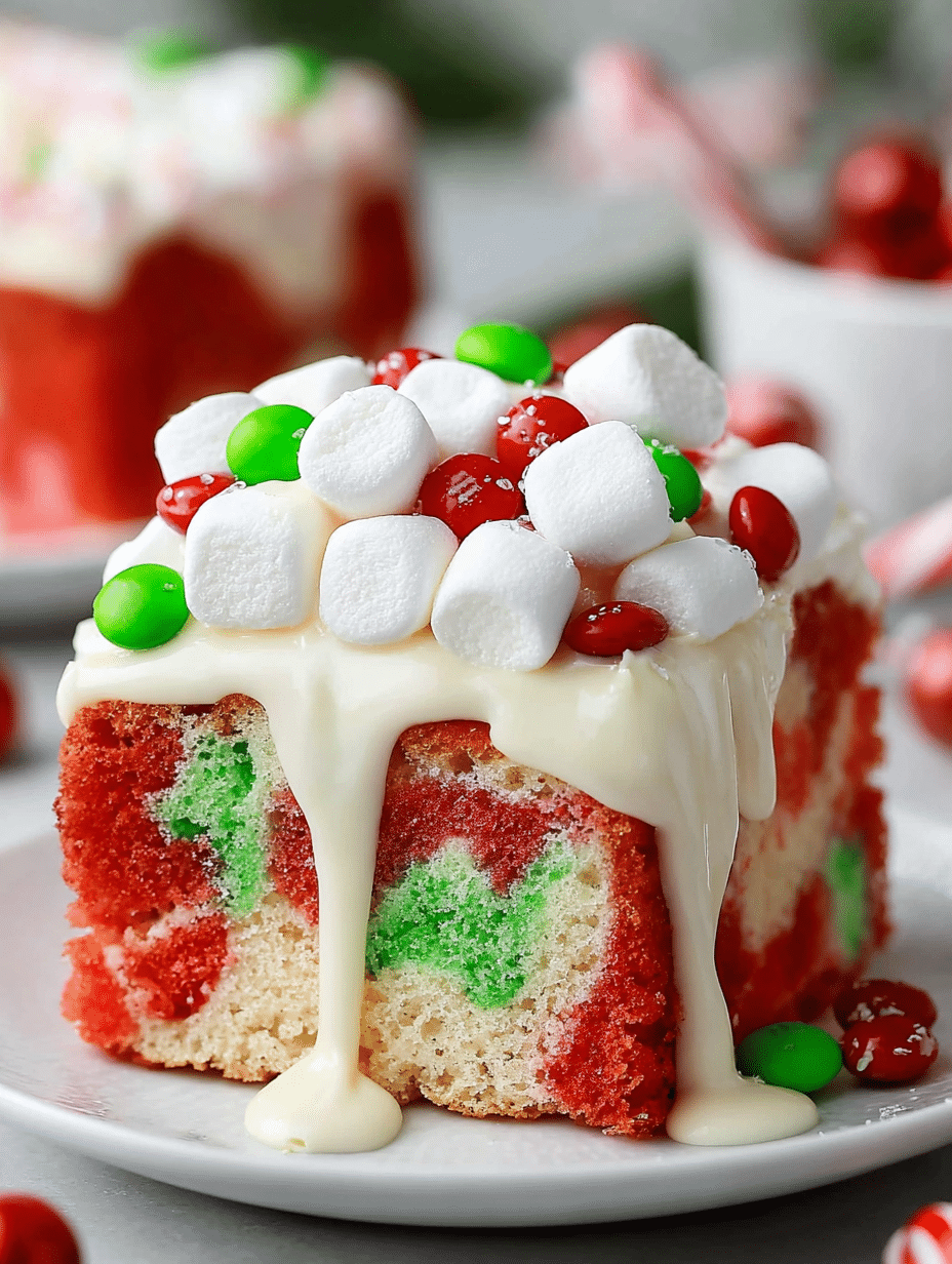 Gâteau Marbré de Noël aux Guimauves : Une recette festive ! 2 Gâteau Marbré de Noël aux Guimauves