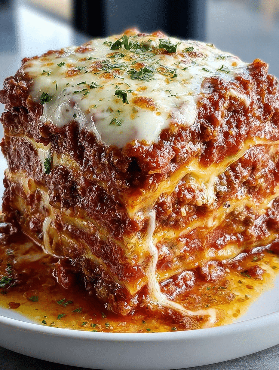 Lasagne Classique Haute Empilée