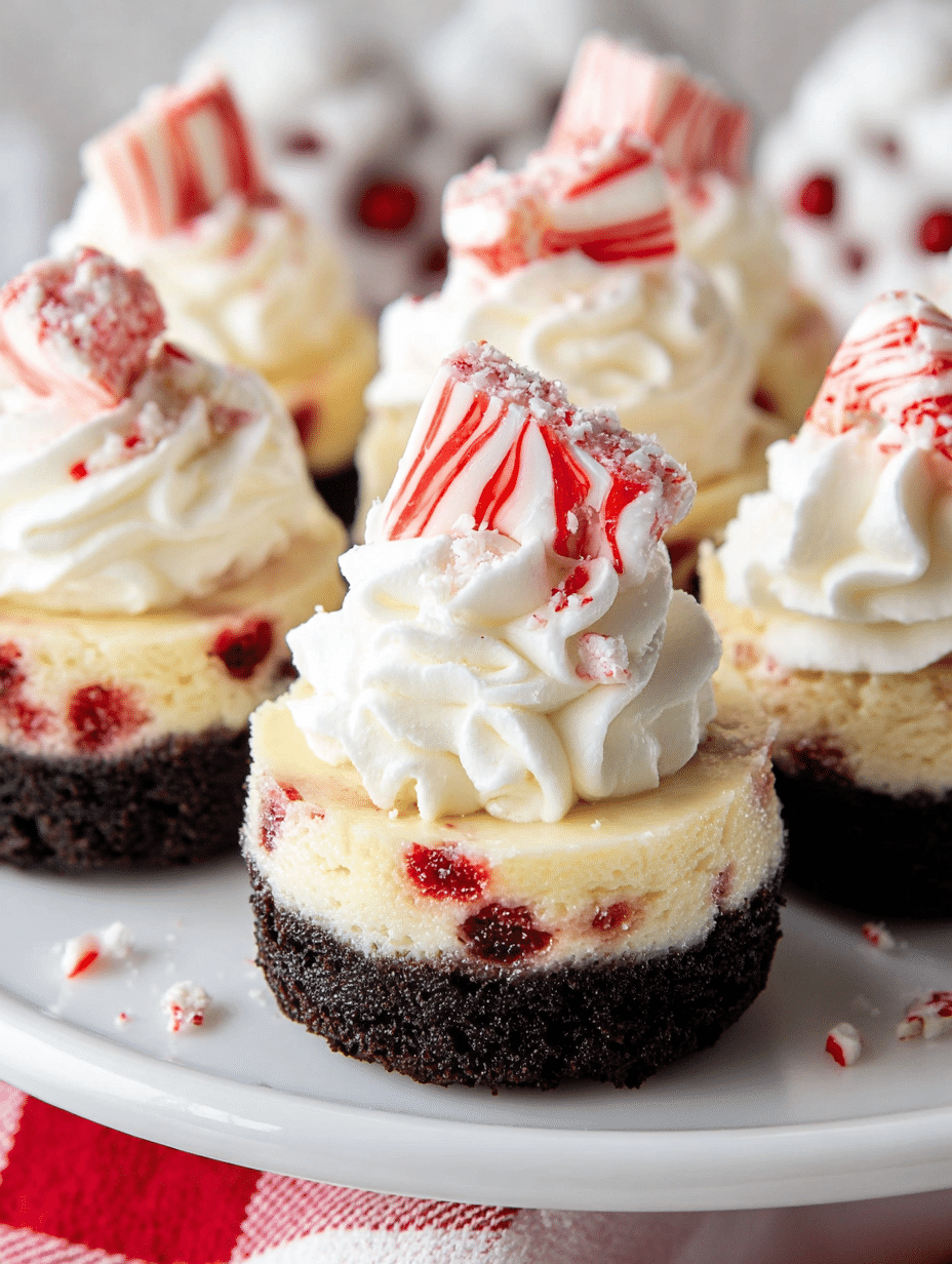 Mini Cheesecakes à la Menthe Poivrée & Croûte Chocolatée : Découvrez la recette irrésistible! 2 Mini Cheesecakes à la Menthe Poivrée & Croûte Chocolatée