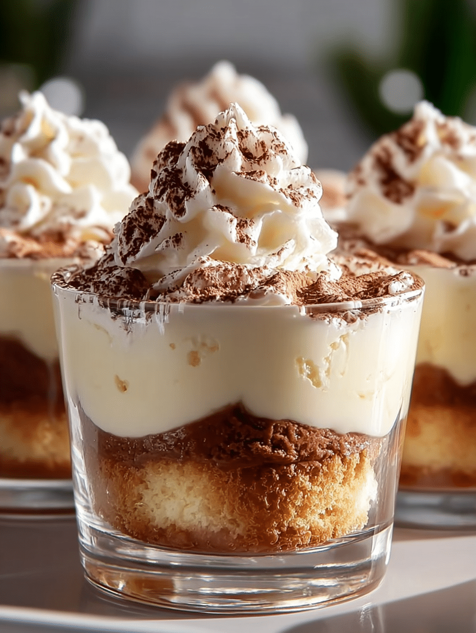 Mini Tiramisu Cups
