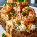 Pomme de Terre Cajun aux Crevettes