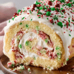 Rouleau de Gâteau Confettis de Noël