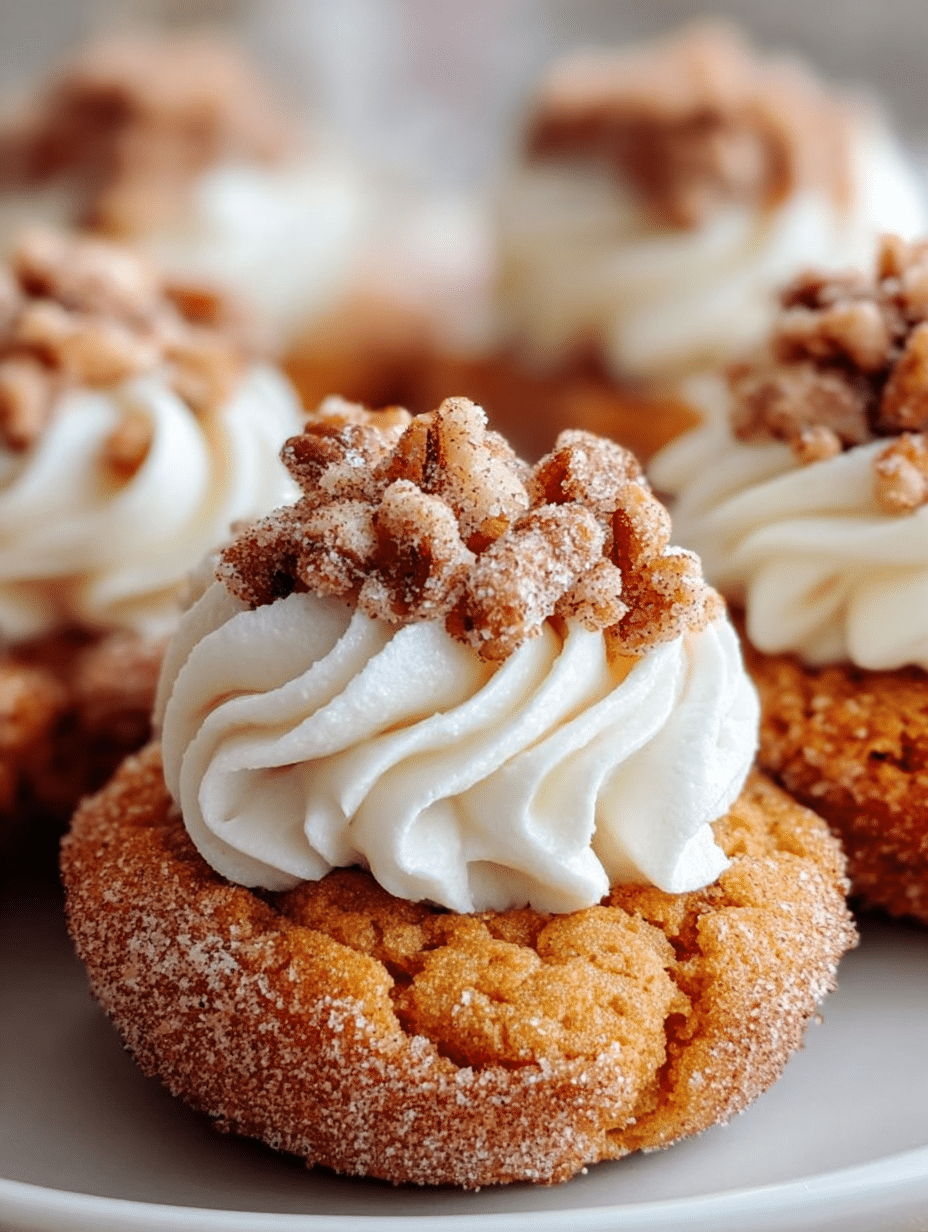 Thumbprints à la Citrouille & Cheesecake