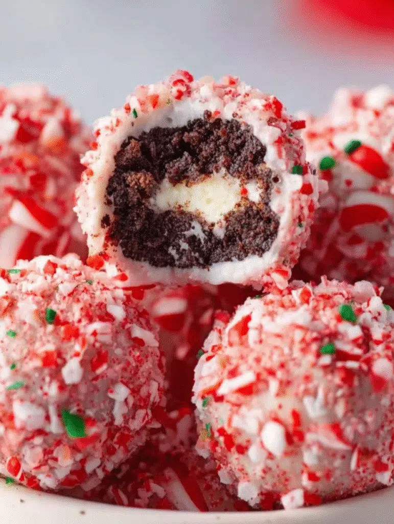 Truffes Oreo Menthe Poivrée : un délice simple à réaliser !