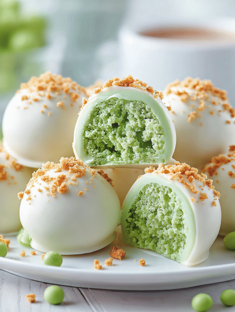 Truffes de Noël à la Menthe & Chocolat Blanc